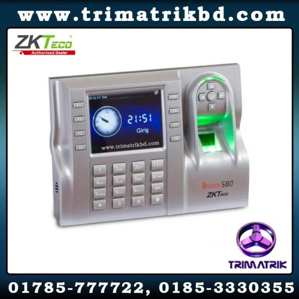 ZKTeco iClock580 Bangladesh, ZKTeco Bangladesh, Trimatrik