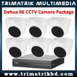 Dahua 2.0 Megapixel - 06 CCTV Camera Package (Dome/Bullet)