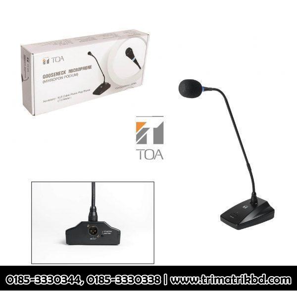 TOA GS-302 Garden Speaker 6 TOA EM-380 Gooseneck Microphone