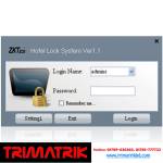 Zkteco Hotel Lock System