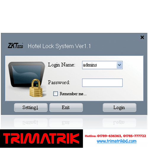 Zkteco Hotel Lock System