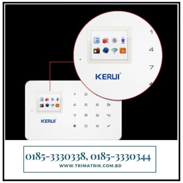 Kerui W18 Wireless GSM Home Security Burglar Alarm System in Bangladesh