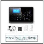 Quad-band GSM PSTN wireless home burglar alarm system in Bangladesh