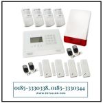 Touch Screen Wireless Intruder Burglar Home Alarm White Solution