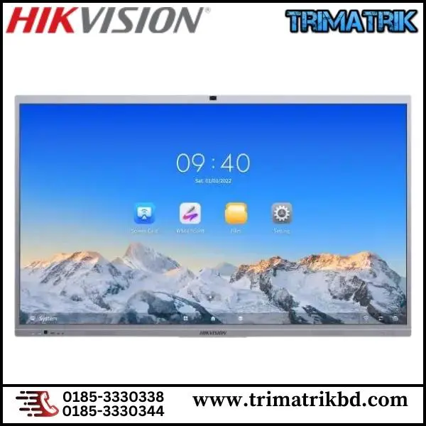 Hikvision DS-D5C65RB/A 65″ 4K Tempered Glass Interactive Flat Panel price in Bangladesh