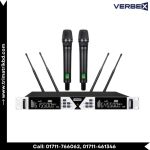 Verbex VT-AX102 100CH True Diversity Professional Performance UHF Wireless Microphone