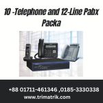 Panasonic 10-Telephone with 12-Line Pabx Package price in Bangladesh