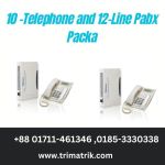  Panasonic 10-Telephone and 12-Line Pabx Packag8 price in BD