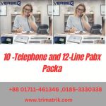 Verbex 10-Telephone with12-Line Pabx Package in Bangladesh