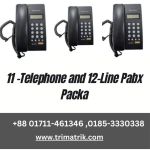 Panasonic 11-Telephone and 12-Line Pabx Package price in BD
