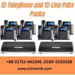  Hellotel 12-Telephone and 12-Line Pabx Package6 price in Bangladesh