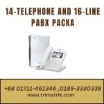 Verbex 14-Telephone with 16-Line Pabx Package price in BD