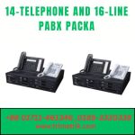 Panasonic4-Telephone with 16-Line Pabx Package7 price in BD