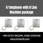 Panasonic 6-Telephone and 8-Line Pabx Package price price in Bangladesh