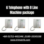Panasonic 6-Telephone and 8-Line Pabx Package6 price price in Bangladesh