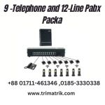 Verbex 9-Telephone and 12-Line Pabx Package price in BD