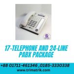 Panasonic 17-Telephone and 24-Line Pabx Package  price in BD