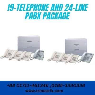Panasonic 19-Telephone and 24-Line Pabx Package7 price in Bangladesh