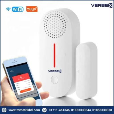 Verbex VT-AW301 Tuya Smart Door Alarm with App Alert & Siren Sound