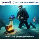 Verbex VT-24K Underwater & Underground Metal Detector Max-Sensitivity Gold Detector
