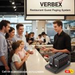 Verbex VT-6985 16-Pagers Touch Keypad Restaurant Pager