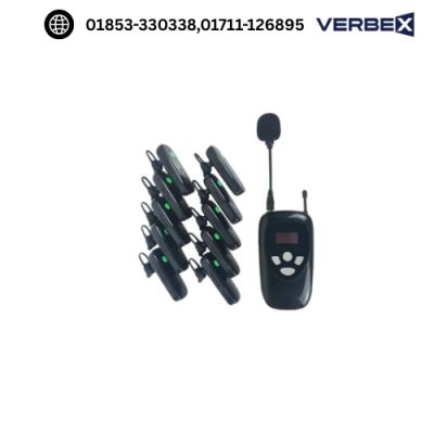 Verbex VT-JT-301 Wireless Active Tour-Guide Communicator