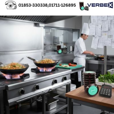 Verbex VT-K-1000C K-O1 Kitchen Fast Paging System For Food Court