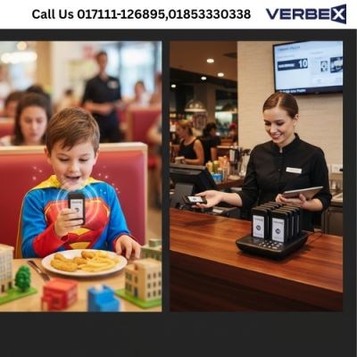 Verbex VT-K-4-F K-300PLUS K-A2 Calling Pager For Restaurant