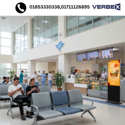 Verbex VT-ADS43T 43 inch (Touch) Floor Standing Digital Advertisement Signage Smart Display