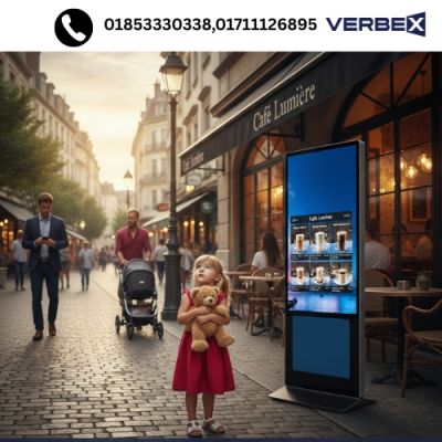 Verbex VT-ADS55T (4GB RAM and 32GB ROM) 55-inch Touch Floor Standing Smart Display
