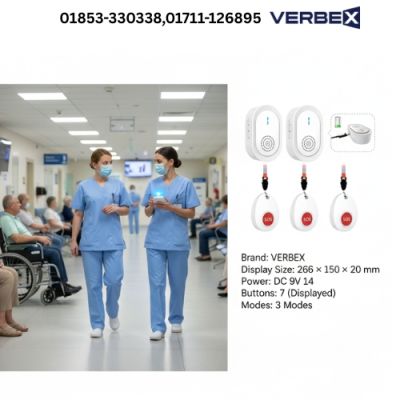 Verbex VT-K-2000C K-W2-H PLUS K-300 Nurse Alert Pager System